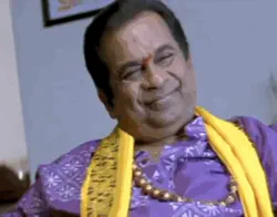 blessing comedy king brahmanandam telugu gif